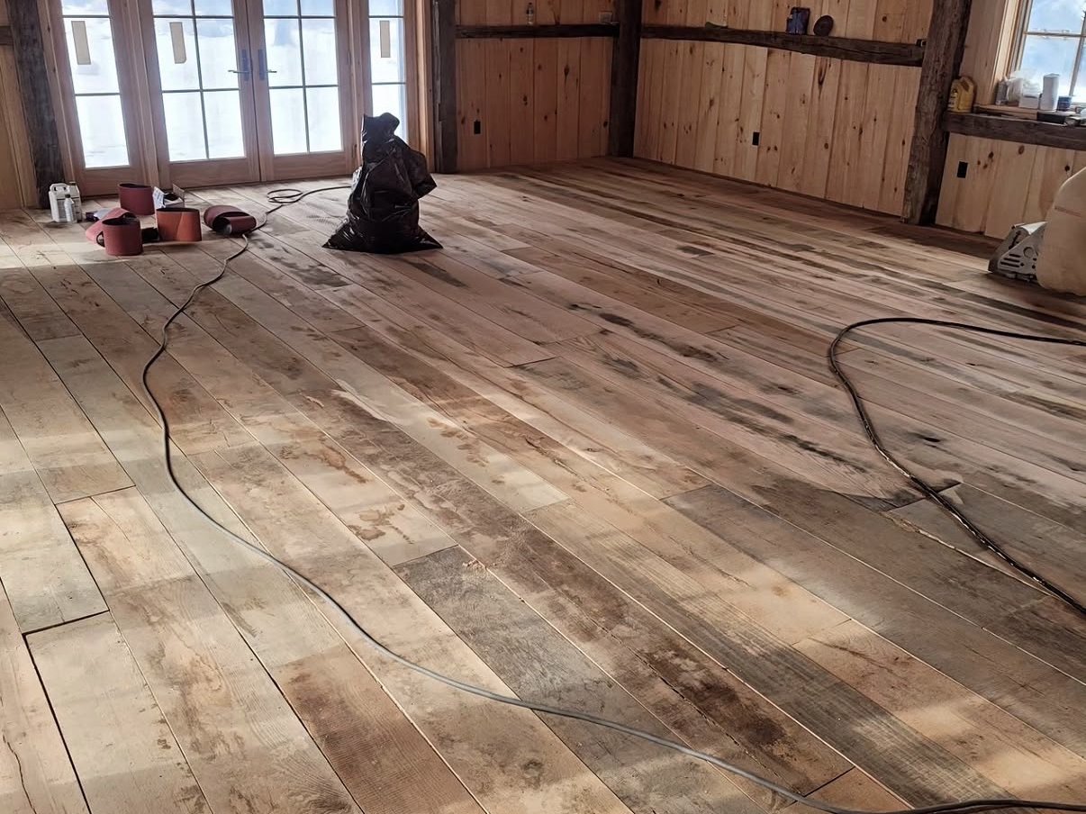 Before refinishing